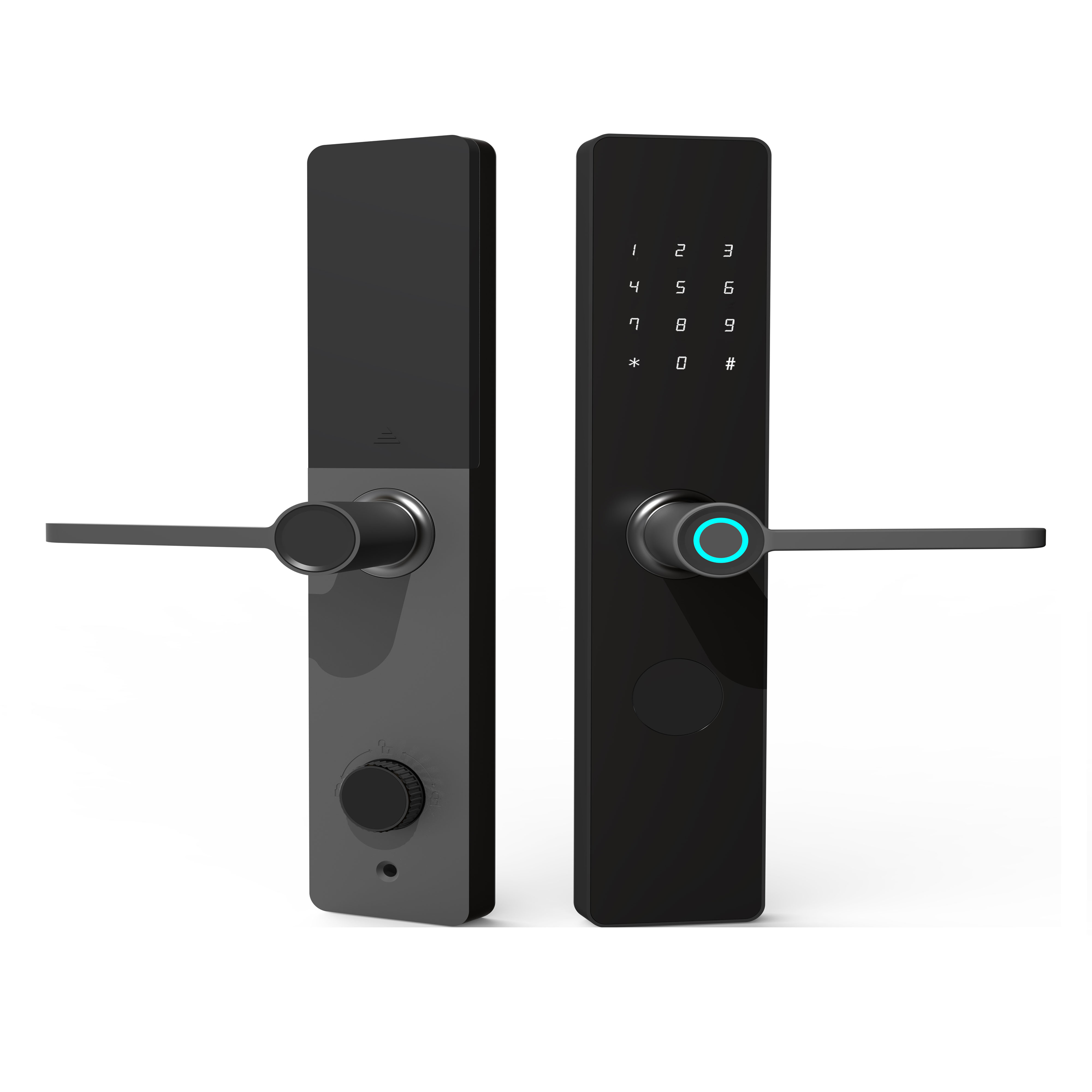 G20实心把手智能锁